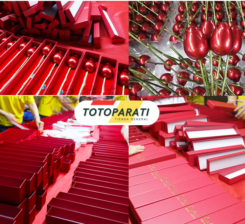 Caja de Joyas en Forma de Rosa Roja Metálica – Elegancia y Romance